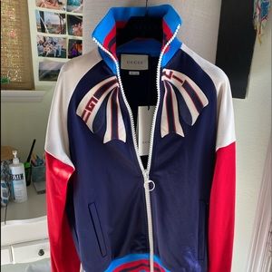 Brand New Gucci Guccify Yourself track jacket size L. Retail $1295 before tax.